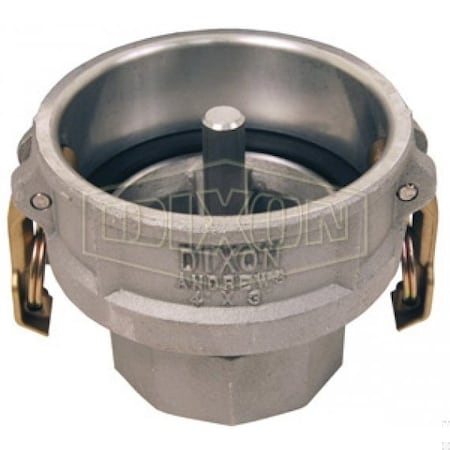 Dixon Vapor Recovery Coupler with Probe, 4 x 3 in Nominal, Coupler x FNPT End Style, Aluminum, Domestic 4030-DVR-AL